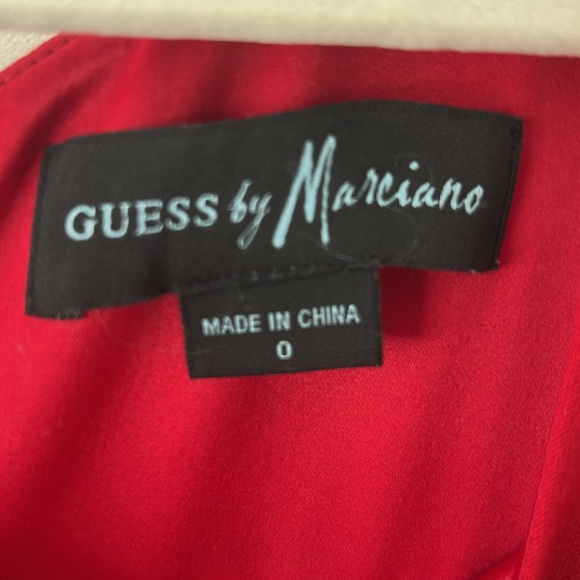 Guess by Marciano Red Midi Dress - Picture 3 of 5
